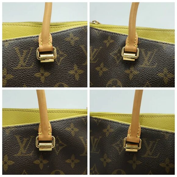 Louis Vuitton Pallas Brown Monogram Canvas Satchel 1130-052825 - Picture 7 of 12